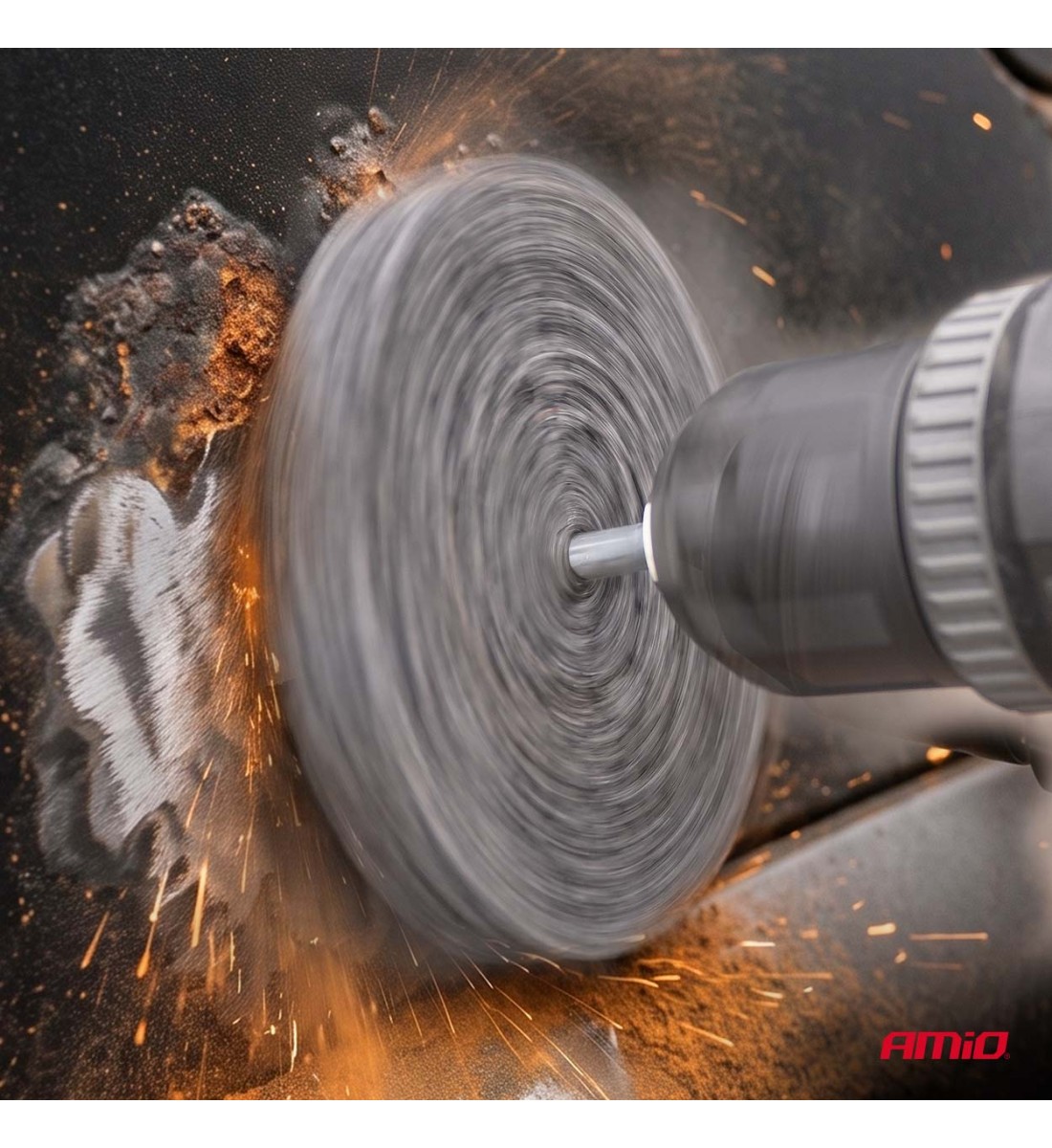 Disc de îndepărtare a ruginii 100x15x6mm AMIO-04927 Disc de îndepărtare a ruginii 100x15x6mm AMIO-04927