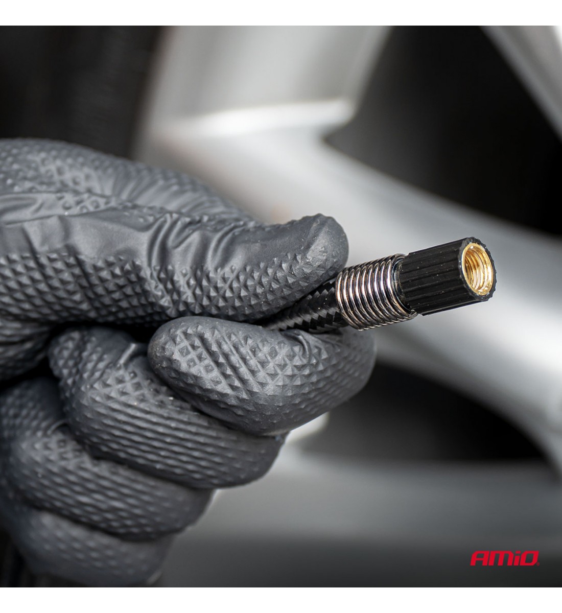 Kit de reparare și umflare anvelope pentru cilindru de 31 mm, 12V, AMIO-04930 Kit de reparare și umflare anvelope pentru cilindru de 31 mm, 12V, AMIO-04930