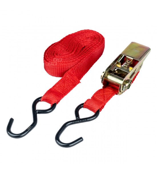 Curea de fixare cu clichet 350 kg 25 mm 5 m BELT-01 Curea de fixare cu clichet 350 kg 25 mm 5 m BELT-01