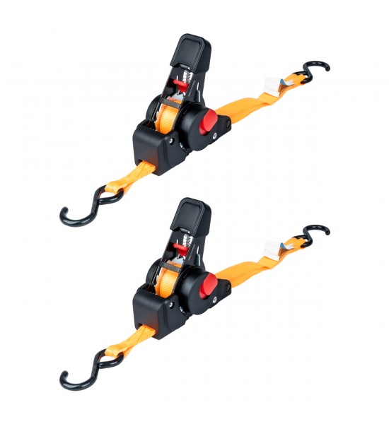 Curea de transport cu retractor automat 200 kg 18 mm 2 m S-TYPE AMIO-03323