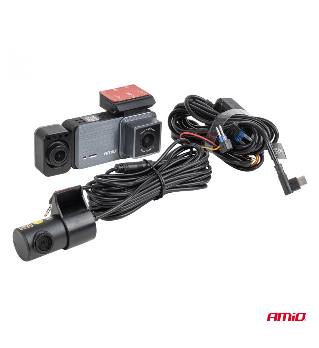 DVR auto 4K + 1K + 2K WLAN WIFI UHD 512 GB AMIO-04802 DVR auto 4K + 1K + 2K WLAN WIFI UHD 512 GB AMIO-04802