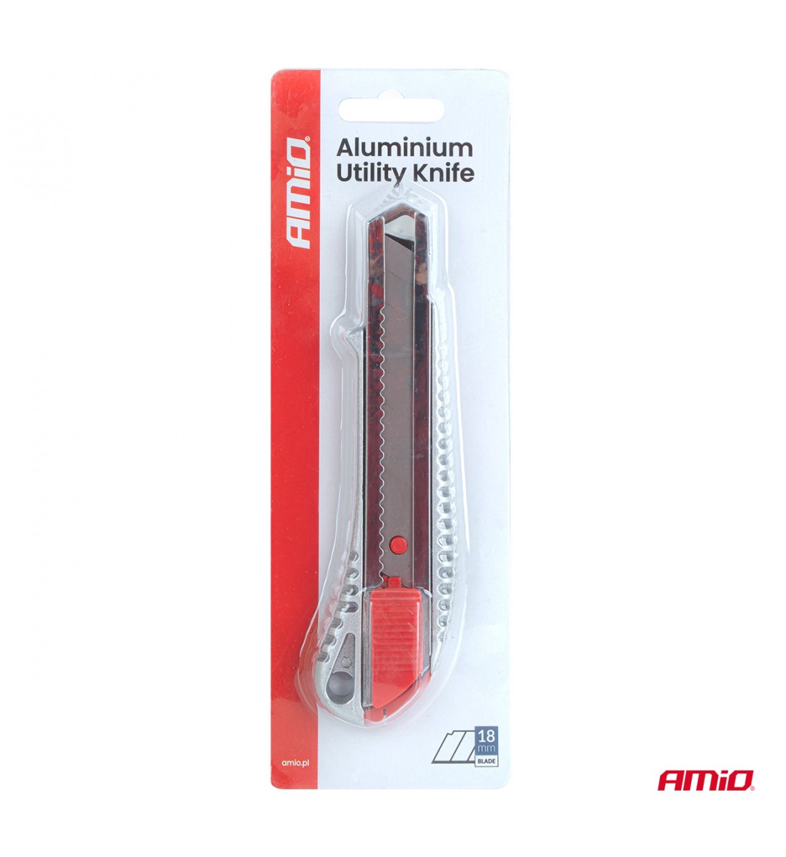 Cutter universal din aluminiu 100x18x0.5mm AMIO-04814