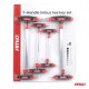 Set chei hexagonale Imbus cu mâner în T, 8 buc. AMIO-04826 Set chei hexagonale Imbus cu mâner în T, 8 buc. AMIO-04826