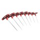 Set chei hexagonale Imbus cu mâner în T, 8 buc. AMIO-04826 Set chei hexagonale Imbus cu mâner în T, 8 buc. AMIO-04826
