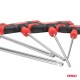 Set chei Torx cu mâner în T, 8 buc. AMIO-04827 Set chei Torx cu mâner în T, 8 buc. AMIO-04827
