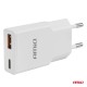 Încărcător de perete 230V 20W GaN USB-C USB-A AMIO-04838 Încărcător de perete 230V 20W GaN USB-C USB-A AMIO-04838