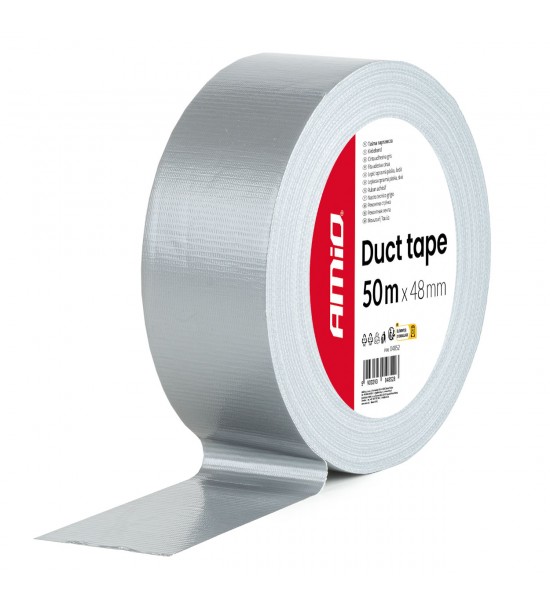 Bandă tehnică gri 48mm x 50m x 0.19mm AMIO-04852 Bandă tehnică gri 48mm x 50m x 0.19mm AMIO-04852