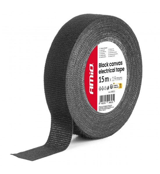 Bandă izolatoare 19mm x 15m x 0.4mm AMIO-04853 Bandă izolatoare 19mm x 15m x 0.4mm AMIO-04853