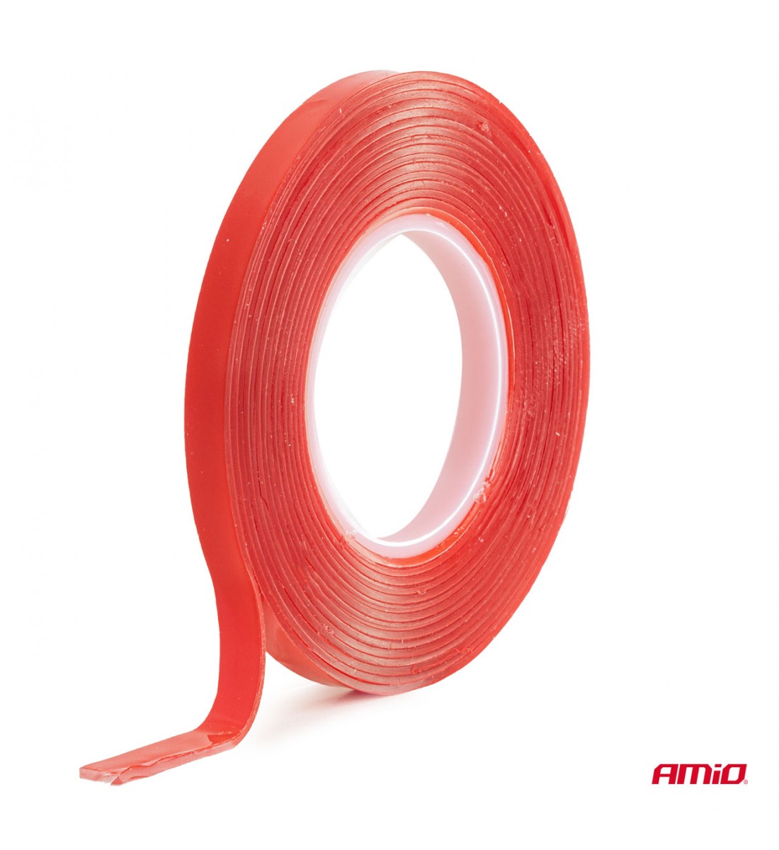 Bandă acrilică dublu adezivă rezistentă 6mm x 3m x 1mm AMIO-04856