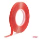 Bandă acrilică dublu adezivă rezistentă 6mm x 3m x 1mm AMIO-04856