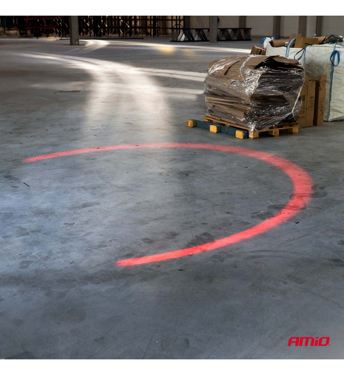 Lumină de siguranță pentru stivuitor în zona U 10W 10–80V AMIO-04867 Lumină de siguranță pentru stivuitor în zona U 10W 10–80V AMIO-04867