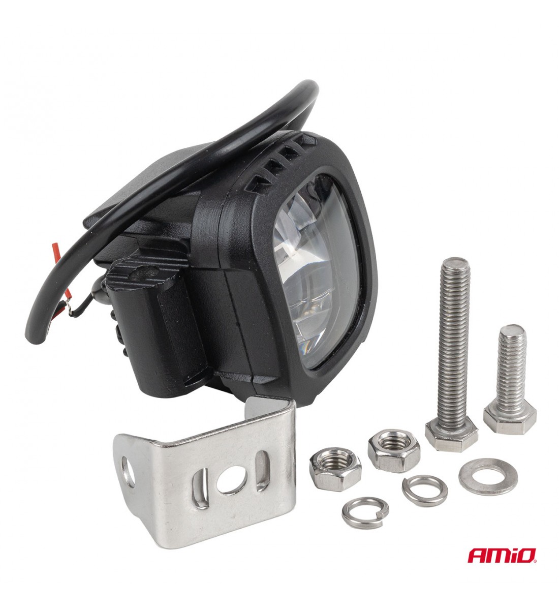 Lampă de siguranță pentru stivuitor 10W 10–80V AMIO-04868 Lampă de siguranță pentru stivuitor 10W 10–80V AMIO-04868