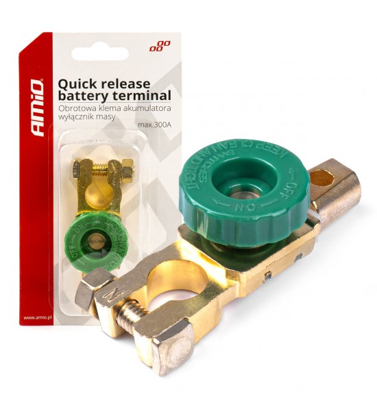 Borna baterie cu eliberare rapida max.300A