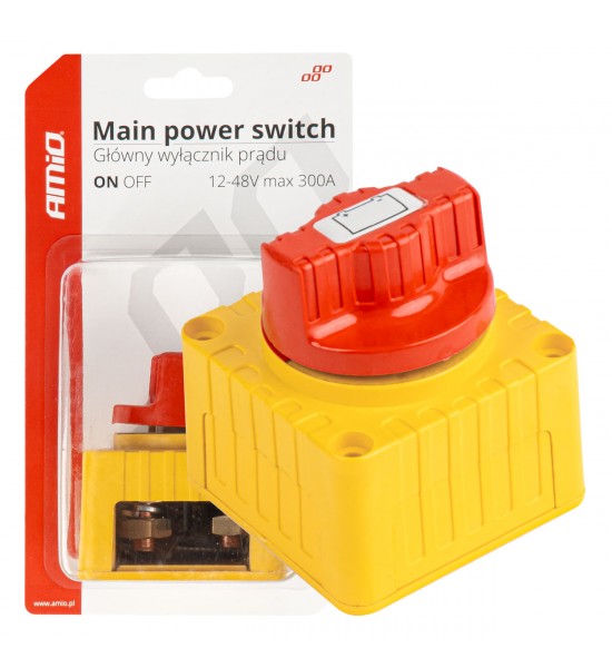Comutator principal 12-48V max 300A AMIO-03839