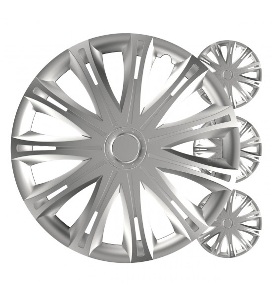 Set 4 Capace roti ,Spark Silver 16" inch 