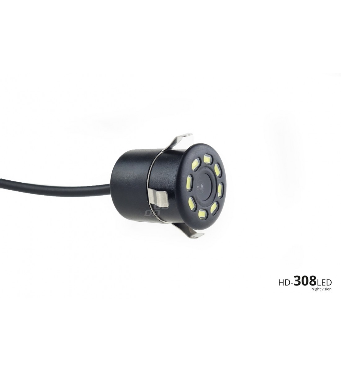 Senzor de parcare TFT02 4,3" cu HD-308-LED 4 senzori negru