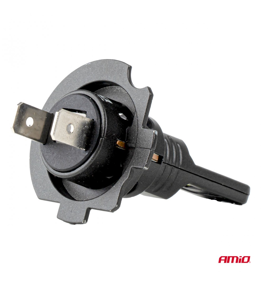 Becuri auto LED seria F25 PRO NEGRU FULL CANBUS H7 68W 12V 24V AMIO-04720