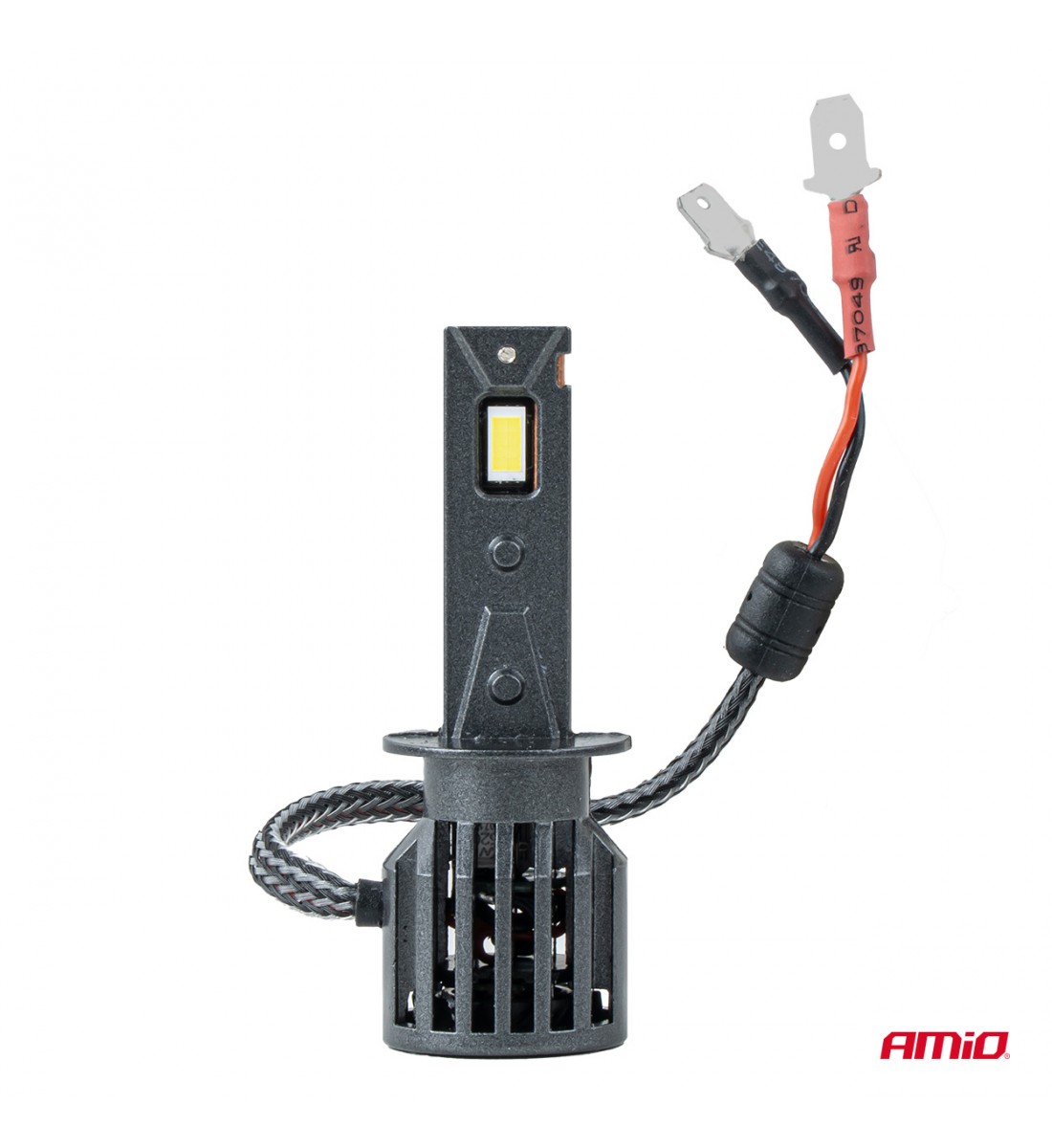 Set becuri LED Seria F25 ARGINTII FULL CANBUS H1 54W 12V 24V AMIO-04701