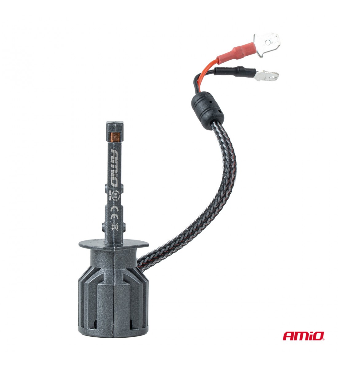 Set becuri LED Seria F25 ARGINTII FULL CANBUS H1 54W 12V 24V AMIO-04701