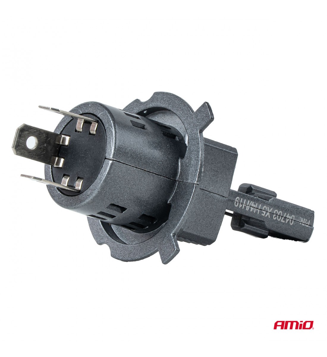 Set becuri LED Seria F25 ARGINTII FULL CANBUS H4/H19 54/58W 12V 24V AMIO-04703