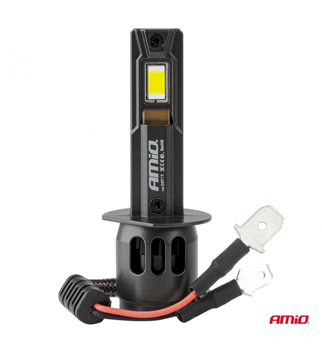 Set becuri LED Seria F25 PRO NEGRE FULL CANBUS H1 68W 12V 24V AMIO-04717