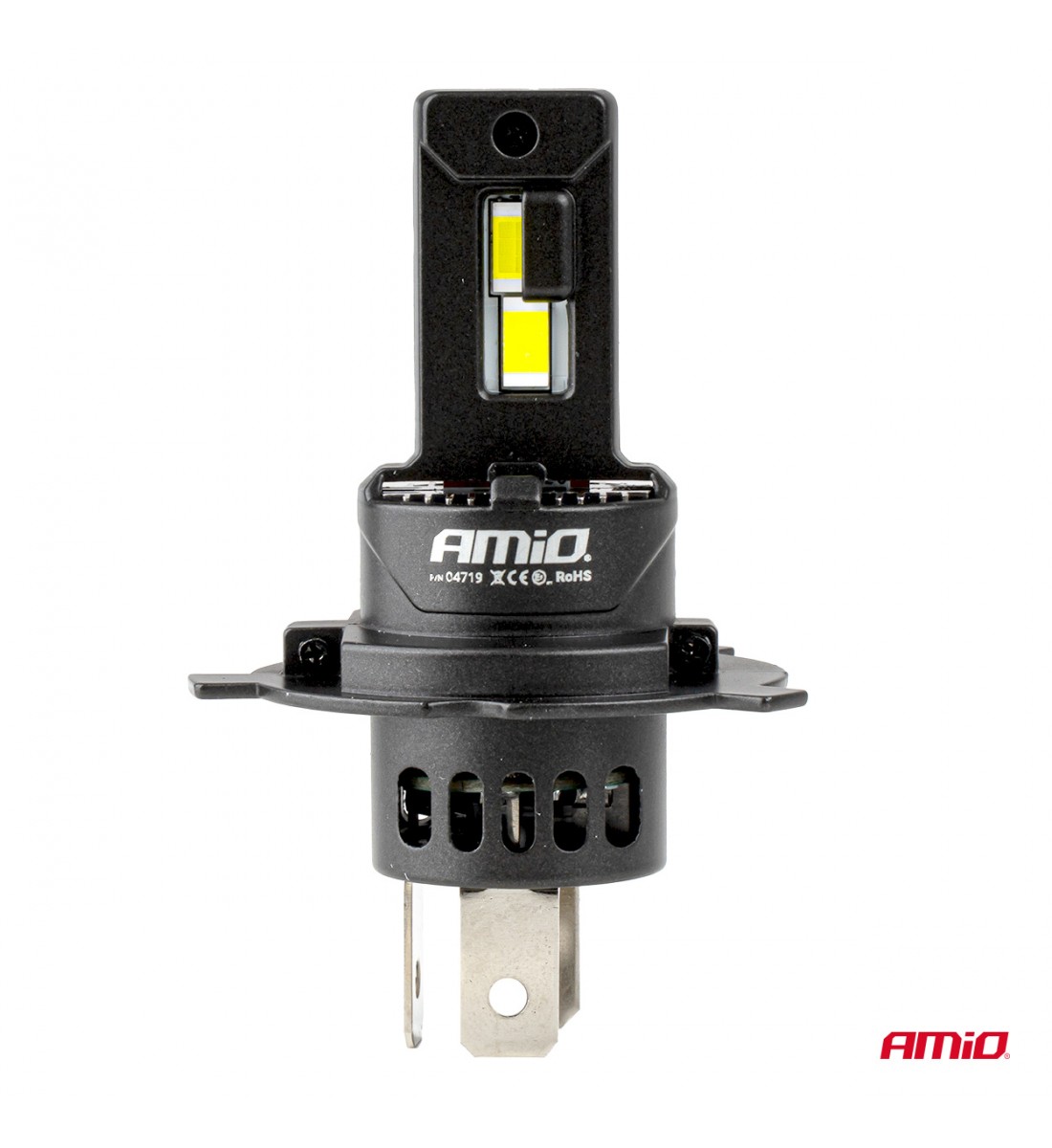 Set becuriLED Seria F25 PRO NEGRE FULL CANBUS H4 H19 70W 12V 24V AMIO-04719