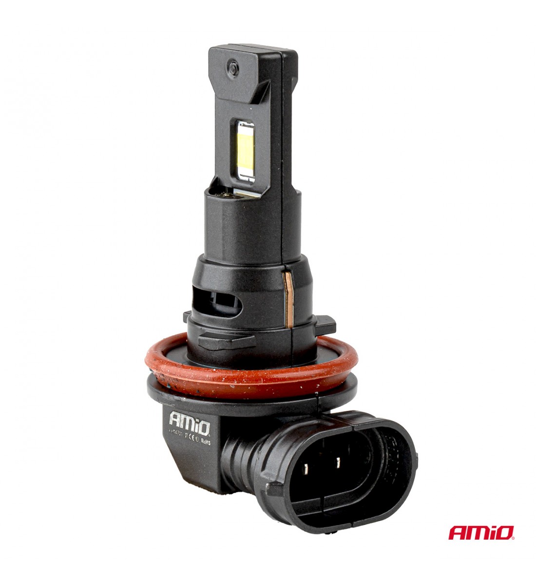 Set becuri LED Seria F25 PRO NEGRE COMPLET CANBUS H8 H9 H11 H16 68W 12V 24V AMIO-04721