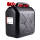 Canistră din plastic, neagră, 20 l Canistră din plastic, neagră, 20 l