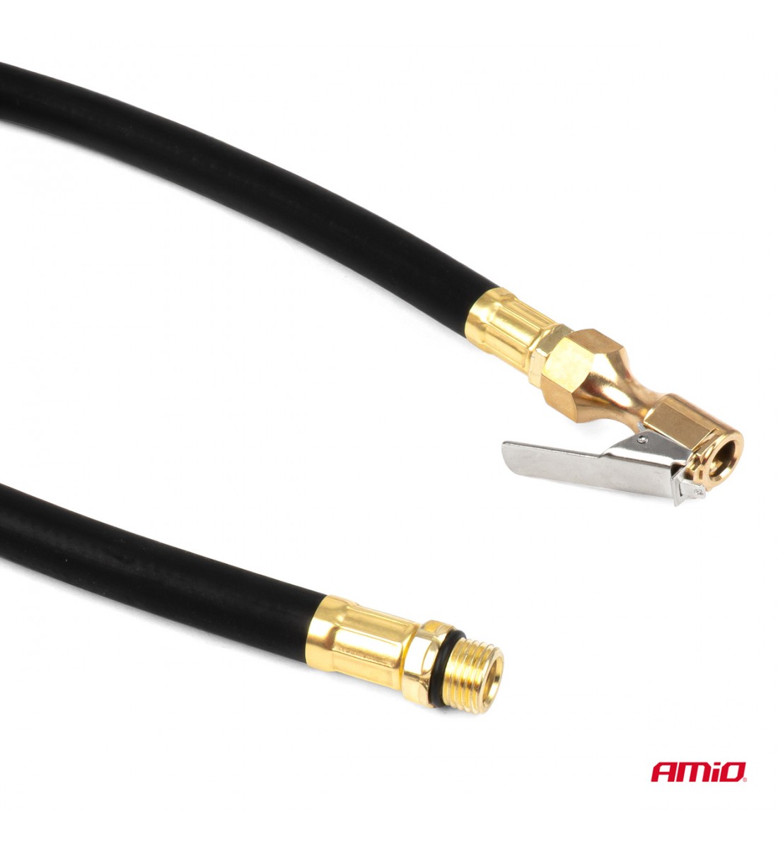 Pistol de umflat cu manometru digital 16 bar AMIO-04483