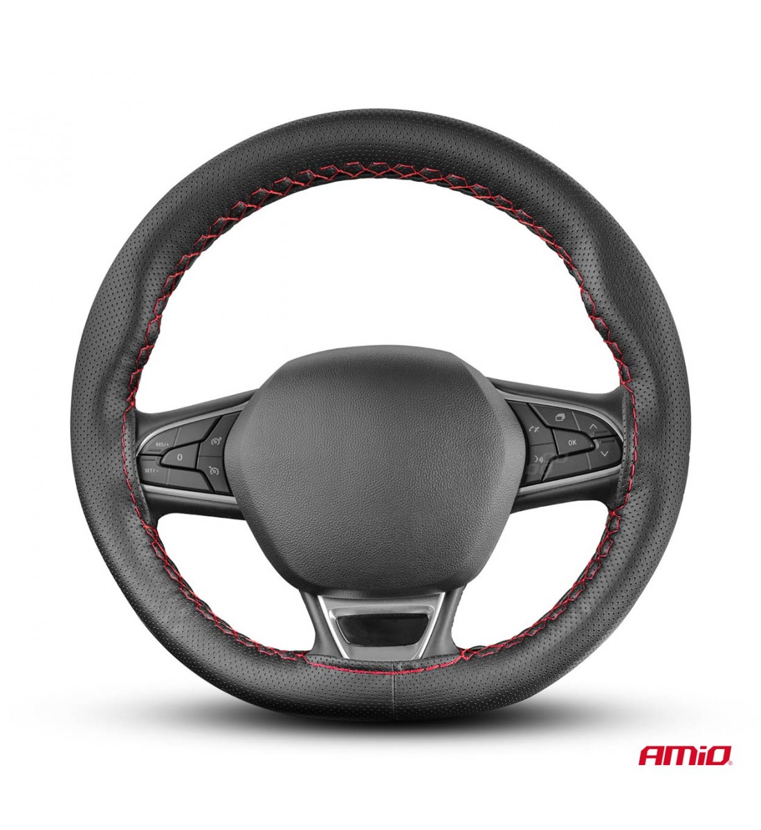 Husă volan auto perforată cu dantelă M 38-39cm OTOM-OTDK202 Husă volan auto perforată cu dantelă M 38-39cm OTOM-OTDK202