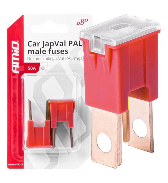 Siguranțe auto JAPVAL PAL tată 2 buc. 50A AMIO-03399