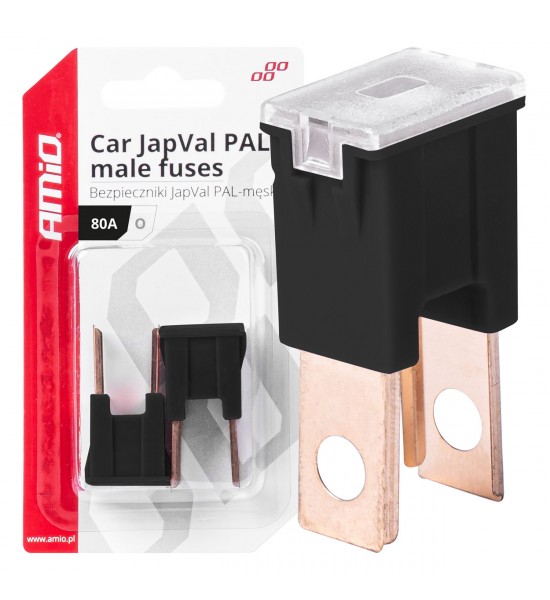 Siguranțe auto JAPVAL PAL tată 2 buc. 80A AMIO-03402
