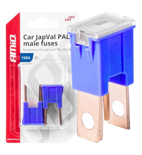 Siguranțe auto JAPVAL PAL tată 2 buc. 100A AMIO-03403