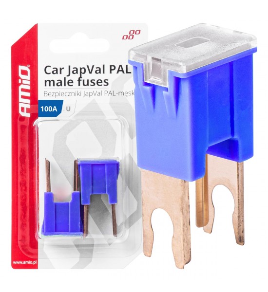 Siguranțe auto JAPVAL PAL tată 2 buc. 100A AMIO-03411