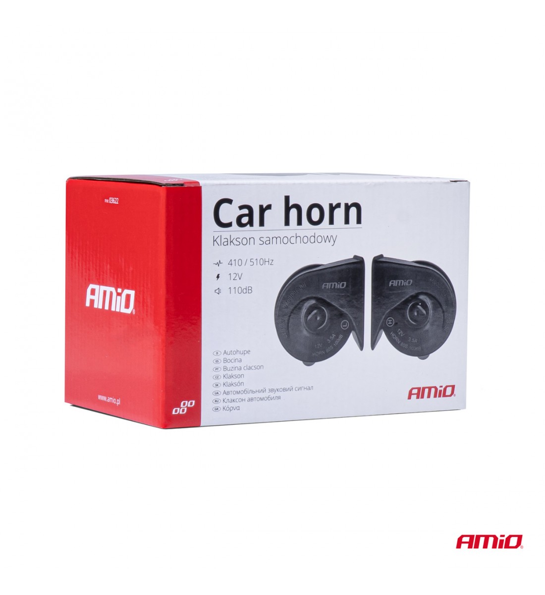 Set 2 claxoane auto 12V -AMIO 03622 Set 2 claxoane auto 12V -AMIO 03622