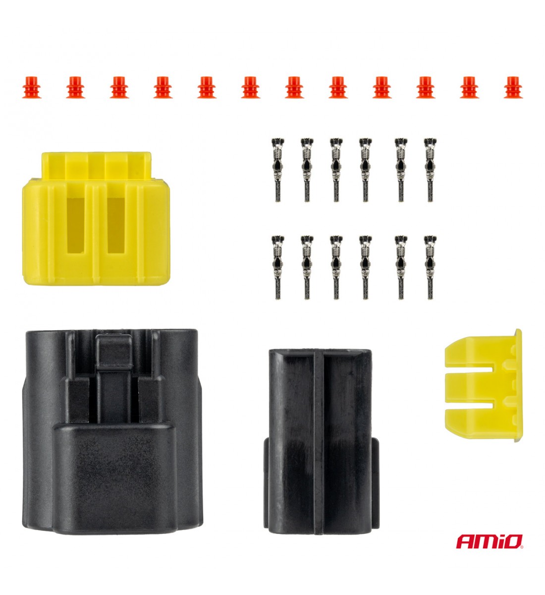 Set conector electric impermeabil 6 PIN 2.2mm AMIO-04349 Set conector electric impermeabil 6 PIN 2.2mm AMIO-04349