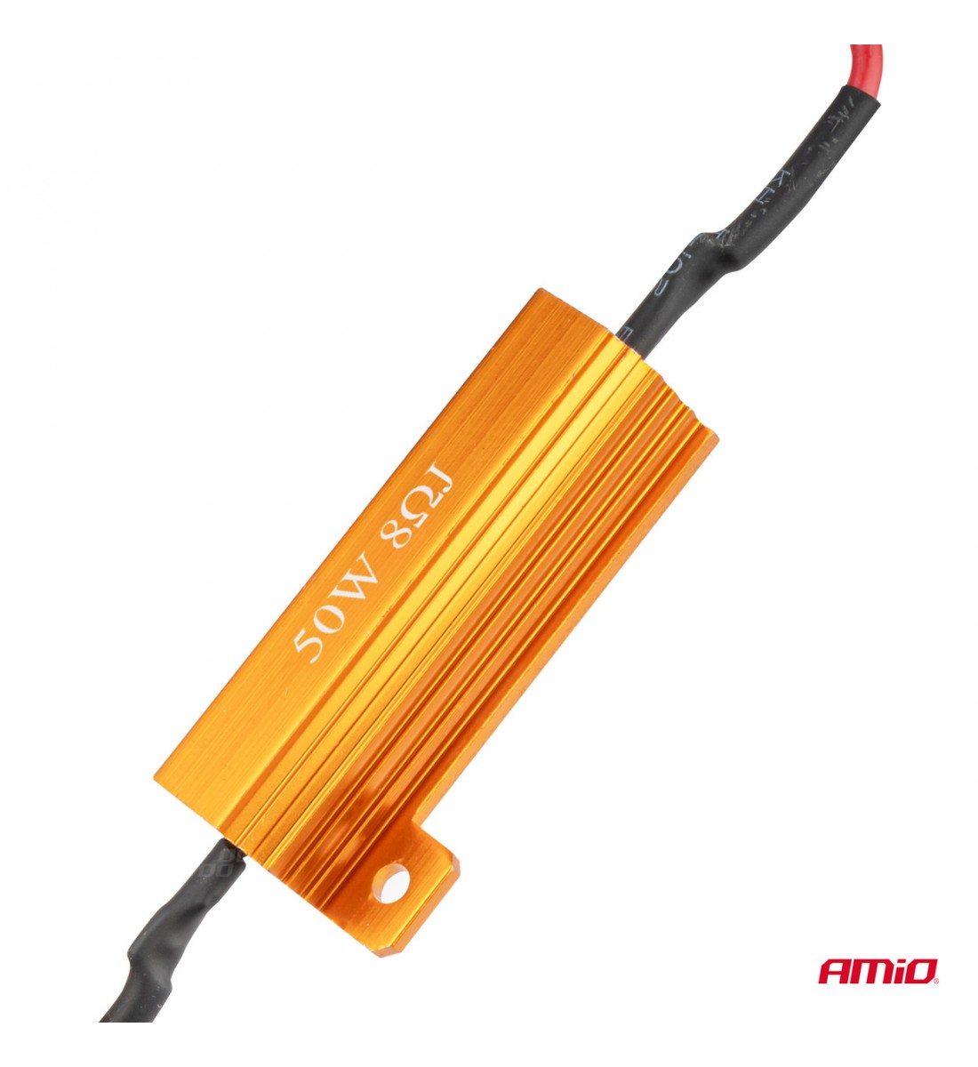 Rezistor releu LED Canbus 8Ω 50W AMIO-04095 Rezistor releu LED Canbus 8Ω 50W AMIO-04095