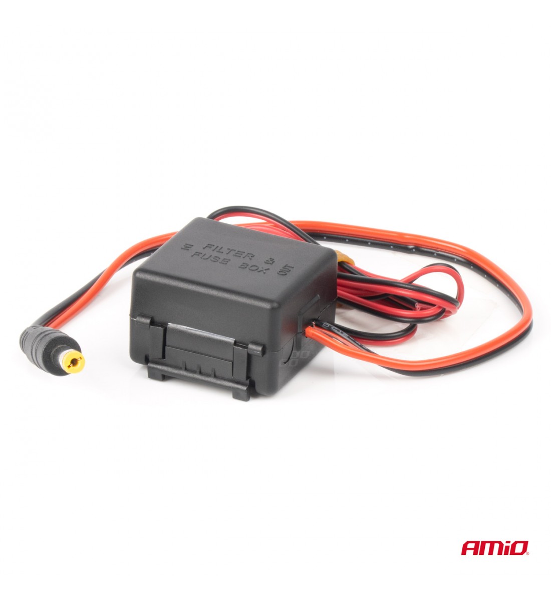 Filtru auto anti-interferente cu convertor DC-DC 12/24V-12V si mufa AMIO-04101