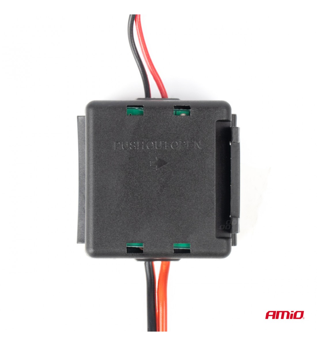 Filtru auto anti-interferente cu convertor DC-DC 12/24V-12V si mufa AMIO-04101