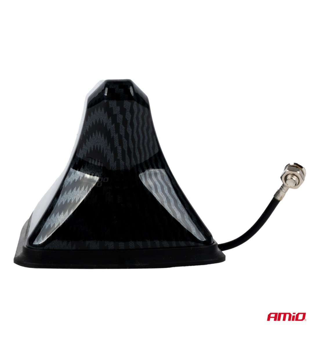 Antena auto cu aripioare de rechin carbon AMIO-04158