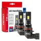 Set 2 becuri auto  F25 PRO NEGRE COMPLET CANBUS HIR2 68W 12V 24V AMIO-04724