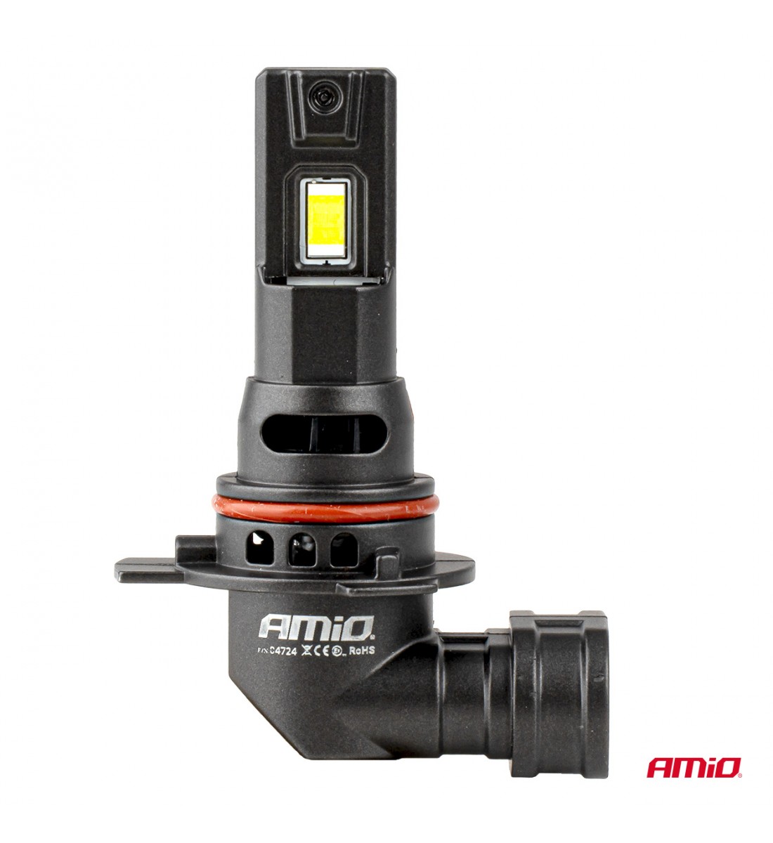 Set 2 becuri auto  F25 PRO NEGRE COMPLET CANBUS HIR2 68W 12V 24V AMIO-04724