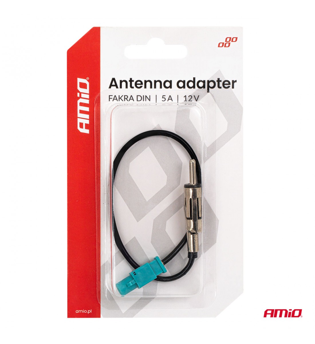 Adaptor Antenă FAKRA DIN 5A 12V AMIO-04443 Adaptor Antenă FAKRA DIN 5A 12V AMIO-04443