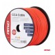 Cablu roșu monofilar CCA 1x1mm2 100m 5A 12/230V AMIO-04451 Cablu roșu monofilar CCA 1x1mm2 100m 5A 12/230V AMIO-04451