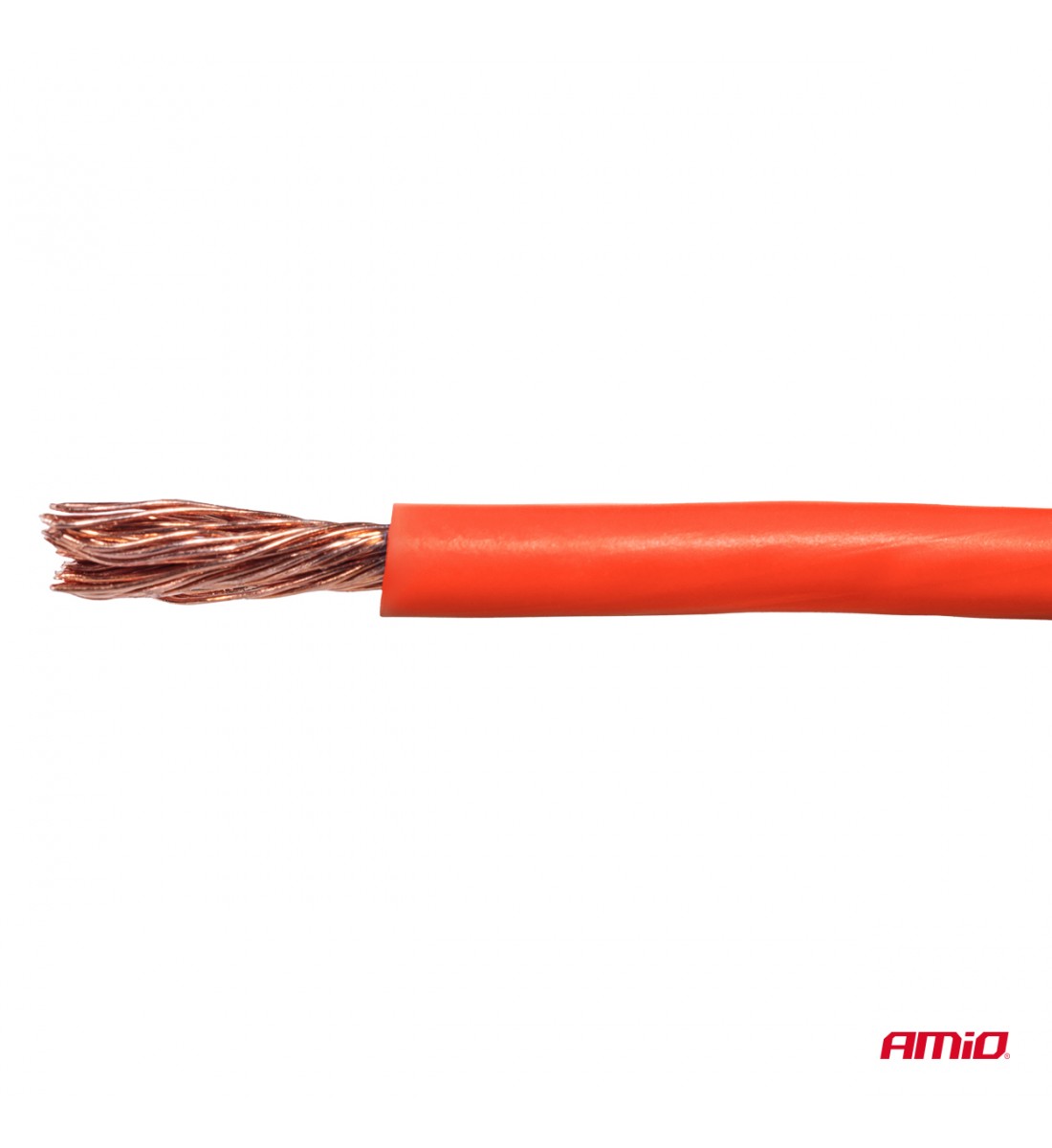 Cablu roșu monofilar CCA 1x1.5mm2 50m 7.5A 12/230V AMIO-04452 Cablu roșu monofilar CCA 1x1.5mm2 50m 7.5A 12/230V AMIO-04452