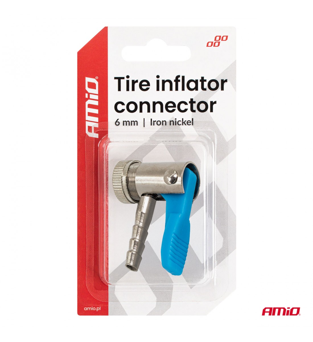 Adaptor compresor 6 mm AMIO-04497 Adaptor compresor 6 mm AMIO-04497