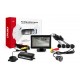 Kit senzori de parcare TFT01 de 4,3" cu cameră HD-308-LED, 4 senzori, negru