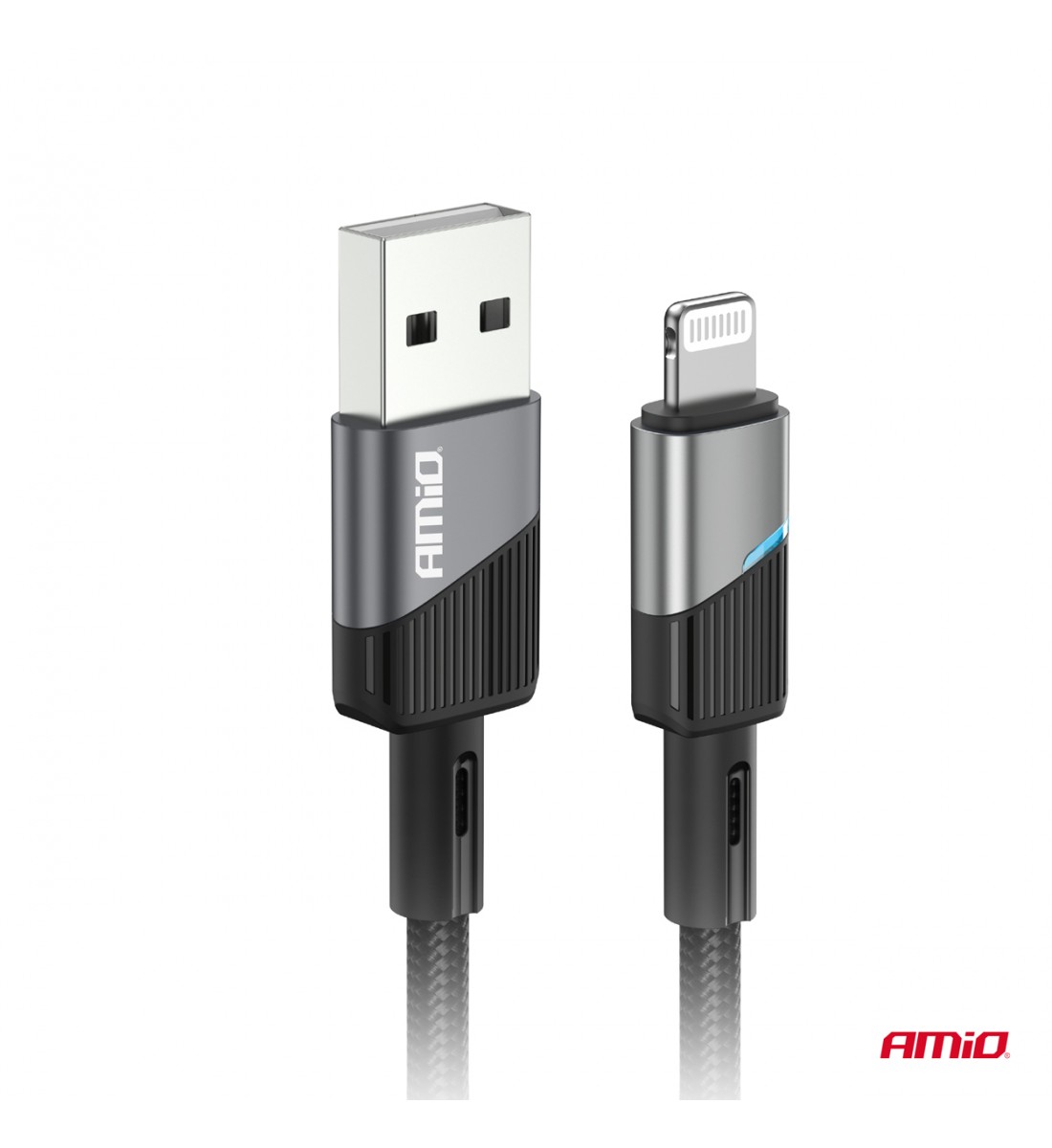 Cablu de încărcare USB-A - LIGHTNING IPHONE 3A 100cm FullLINK AMIO-03925