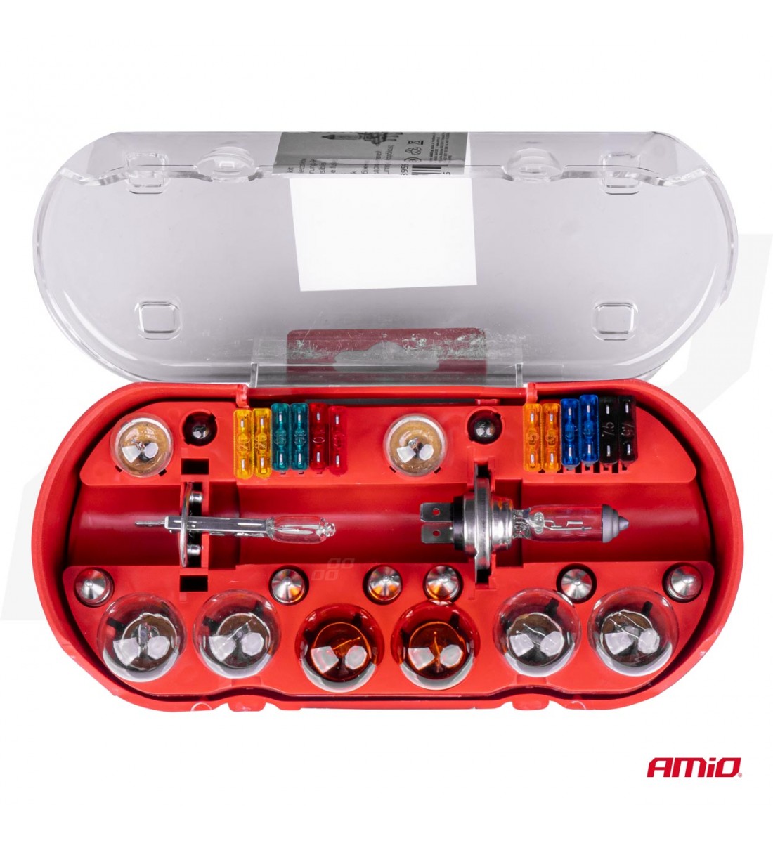 Set becuri de rezervă, siguranțe, 30 buc. H7 + H1 AMIO-03960