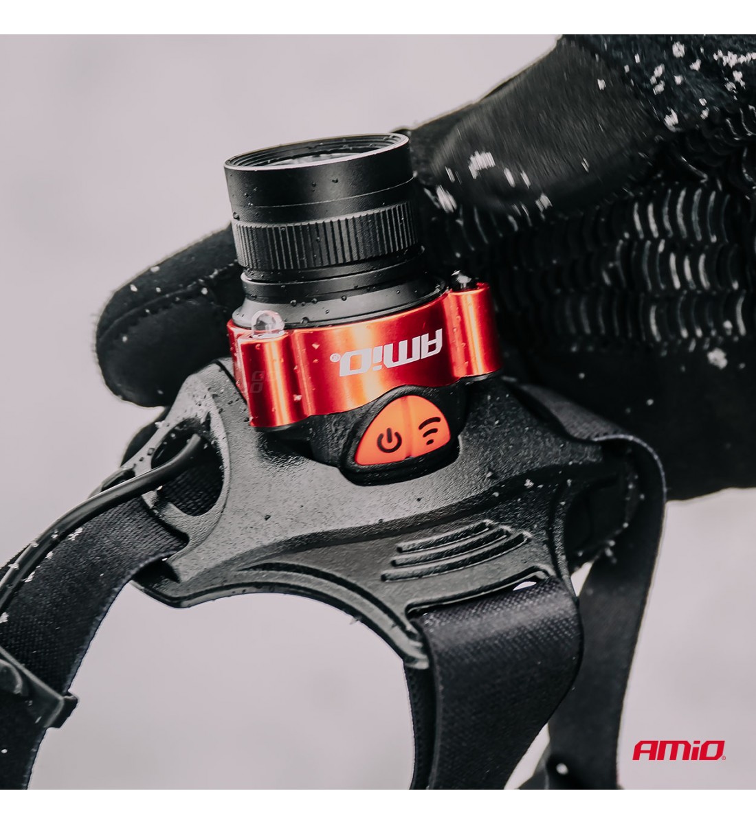 Lanternă frontală reîncărcabilă T6 3600mAh (BATT) AMIO-04665